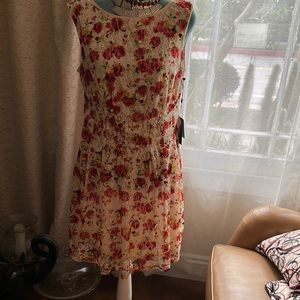 Floral Adrianna Papell dress